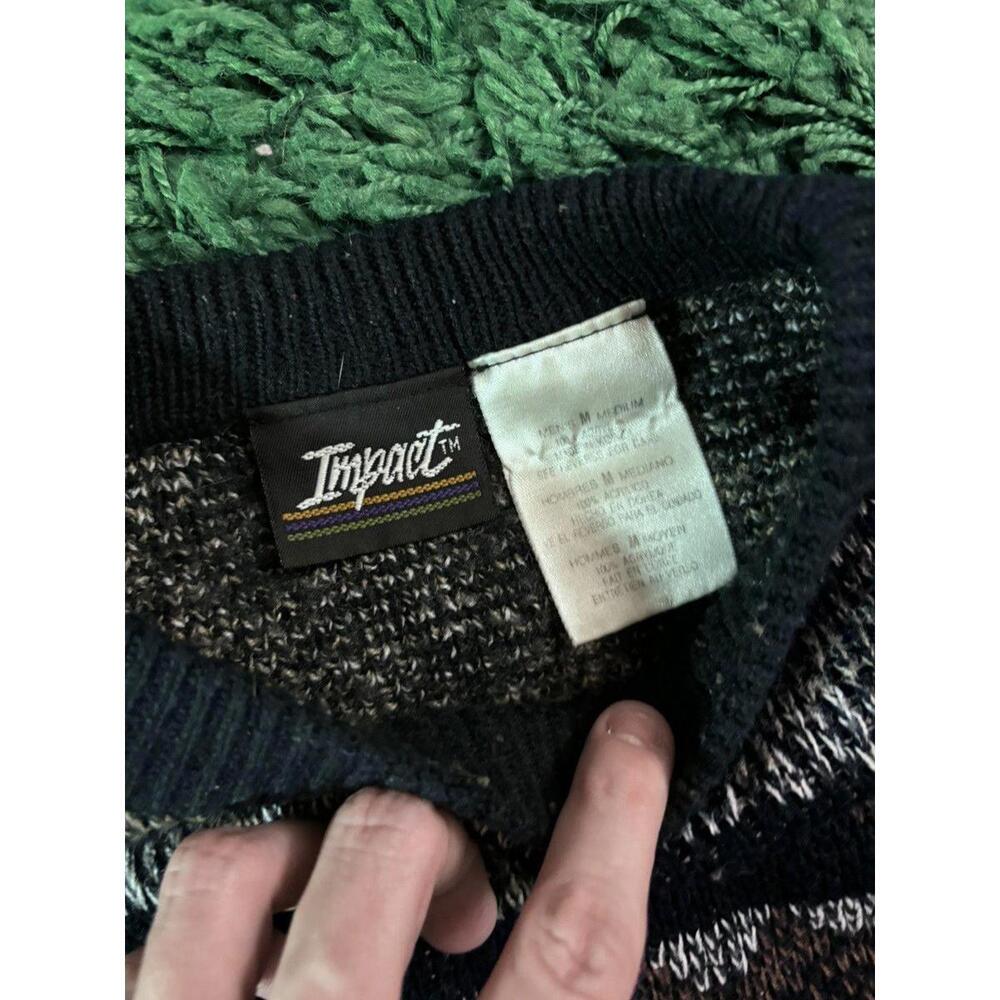 Vintage Impact Multi-Print Pullover - image 3